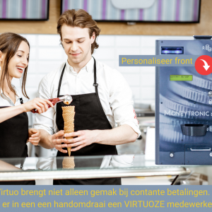 Vituo 2Note en4Note Vituo geplaatst in ijssalon